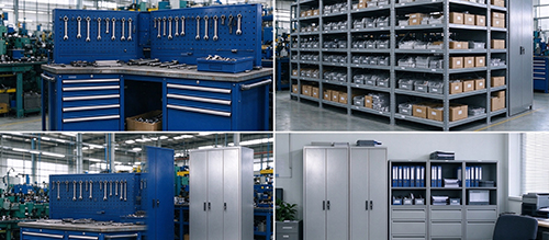 Multi‑Scenario Application of Metal Cabinets for Manufacturing, Warehousing and Office Sectors
